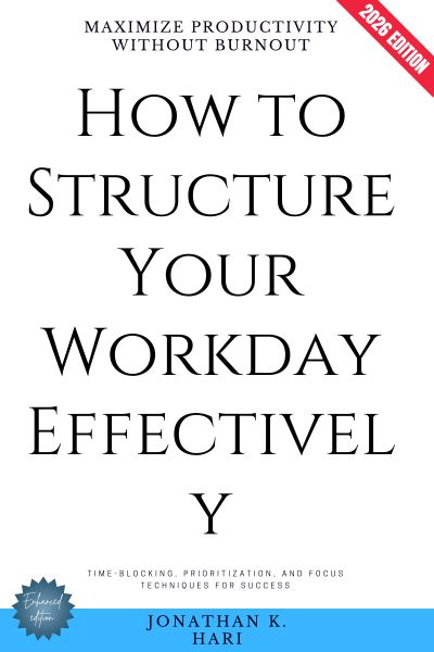 How to Structure Your Workday Effectively