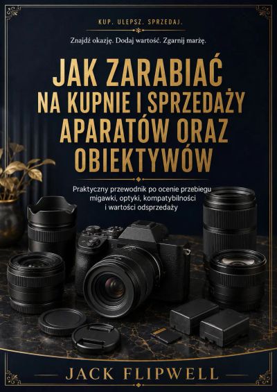 Jak zarabiać na kupnie i sprzedaży aparatów oraz obiektywów - Praktyczny przewodnik po ocenie przebiegu migawki, optyki, kompatybilności i wartości odsprzedaży