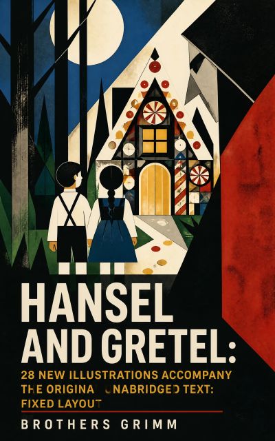 Hansel and Gretel: 28 new illustrations accompany the original unabridged text: Fixed Layout