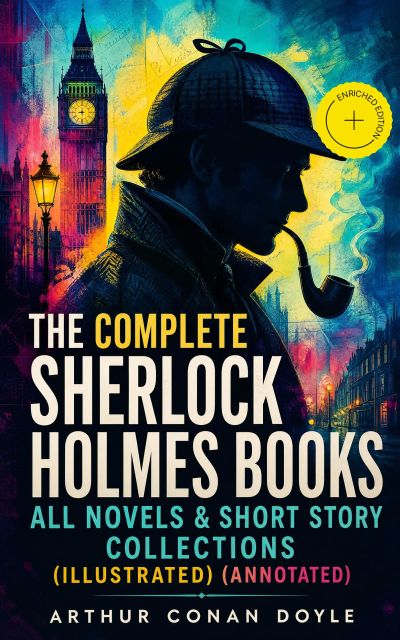 The Complete Sherlock Holmes Books: All Novels & Short Story Collections (Illustrated) (Annotated)