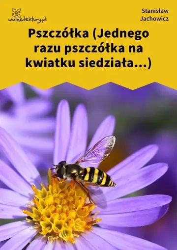 Pszczółka (Jednego razu pszczółka na kwiatku siedziała...)
