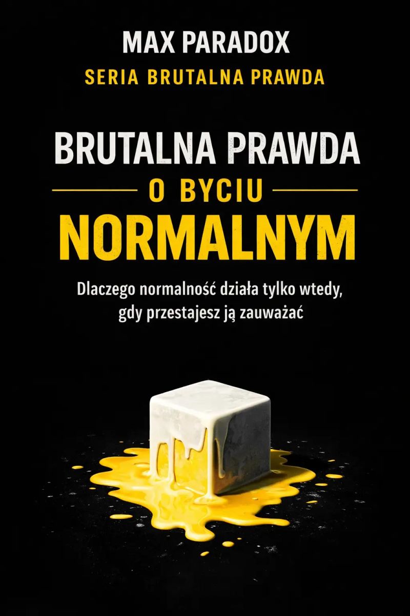 Brutalna prawda o byciu normalnym - dlaczego normalność działa tylko wtedy, gdy przestajesz ją zauważać