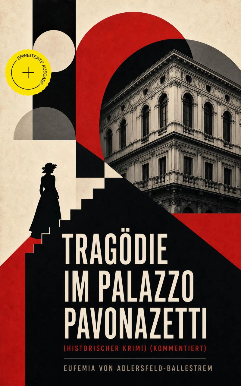 Tragödie im Palazzo Pavonazetti (Historischer Krimi) (Kommentiert)