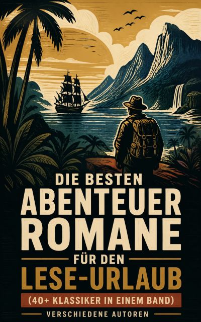 Die besten Abenteuerromane für den Lese-Urlaub (40+ Klassiker in einem Band)