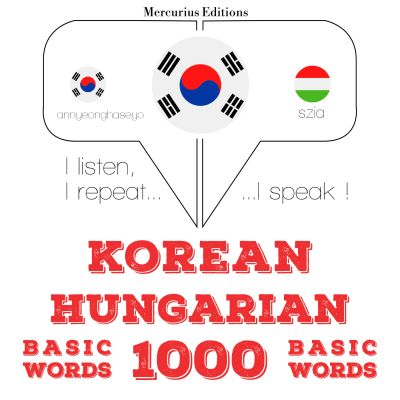 헝가리어 1000 개 필수 단어