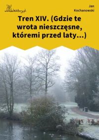 Tren XIV. (Gdzie te wrota nieszczęsne, któremi przed laty...)