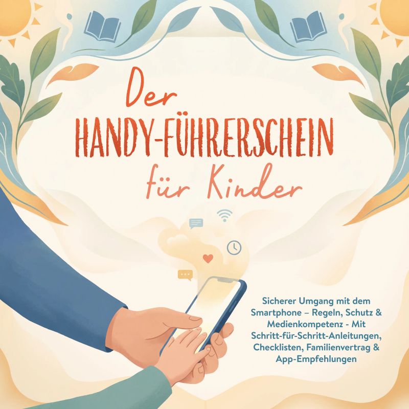 Der Handy-Führerschein für Kinder: Sicherer Umgang mit dem Smartphone – Regeln, Schutz & Medienkompetenz - Mit Schritt-für-Schritt-Anleitungen, Checklisten, Familienvertrag & App-Empfehlungen