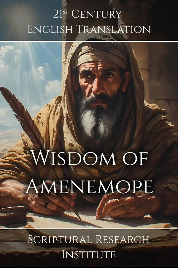 Wisdom of Amenemope