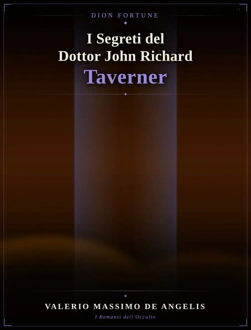 TI segreti del dottor John Richard Taverner