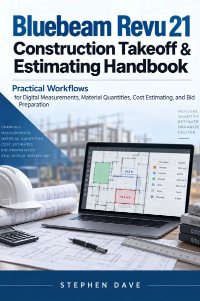 Bluebeam revu 21 Construction Takeoff & Estimating Handbook