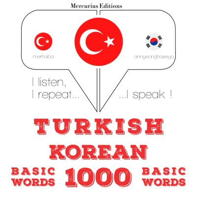 Türkçe - Korece: 1000 temel kelime