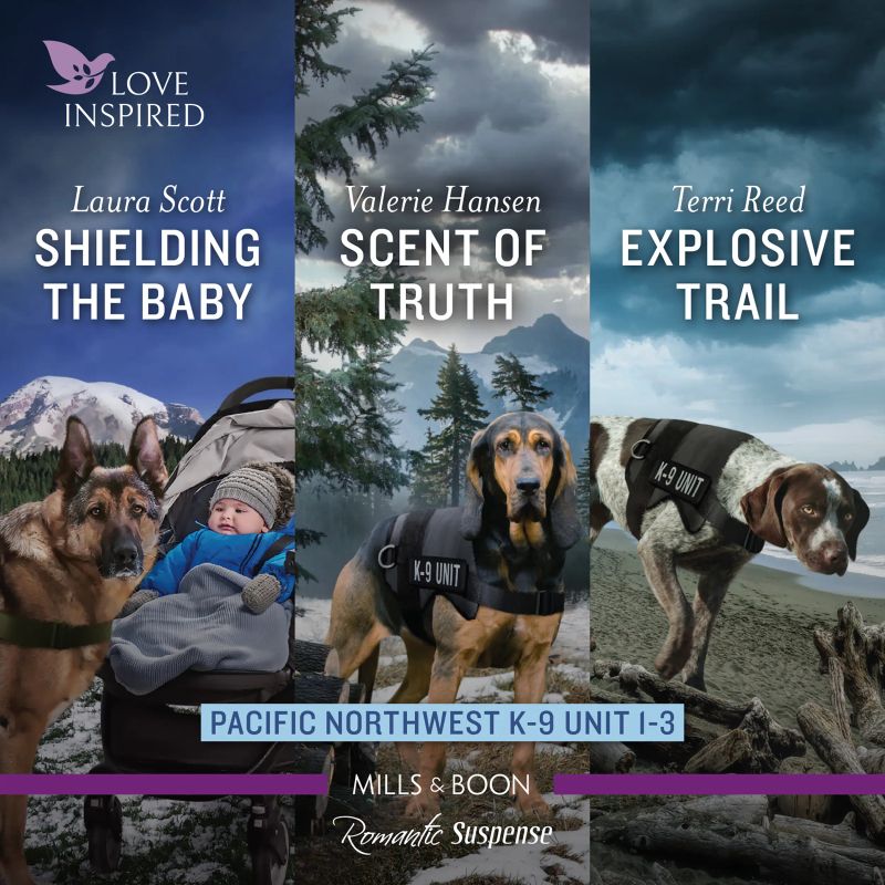Pacific Northwest K-9 Unit books 1-3/Shielding the Baby/Scent of Truth/Explosive Trail