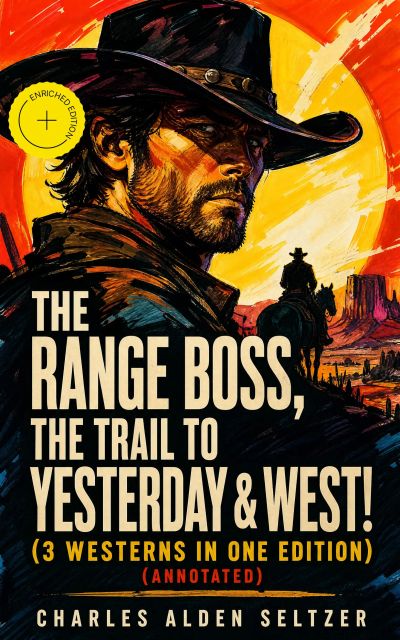 The Range Boss, The Trail To Yesterday & West! (3 Westerns in One Edition) (Annotated)