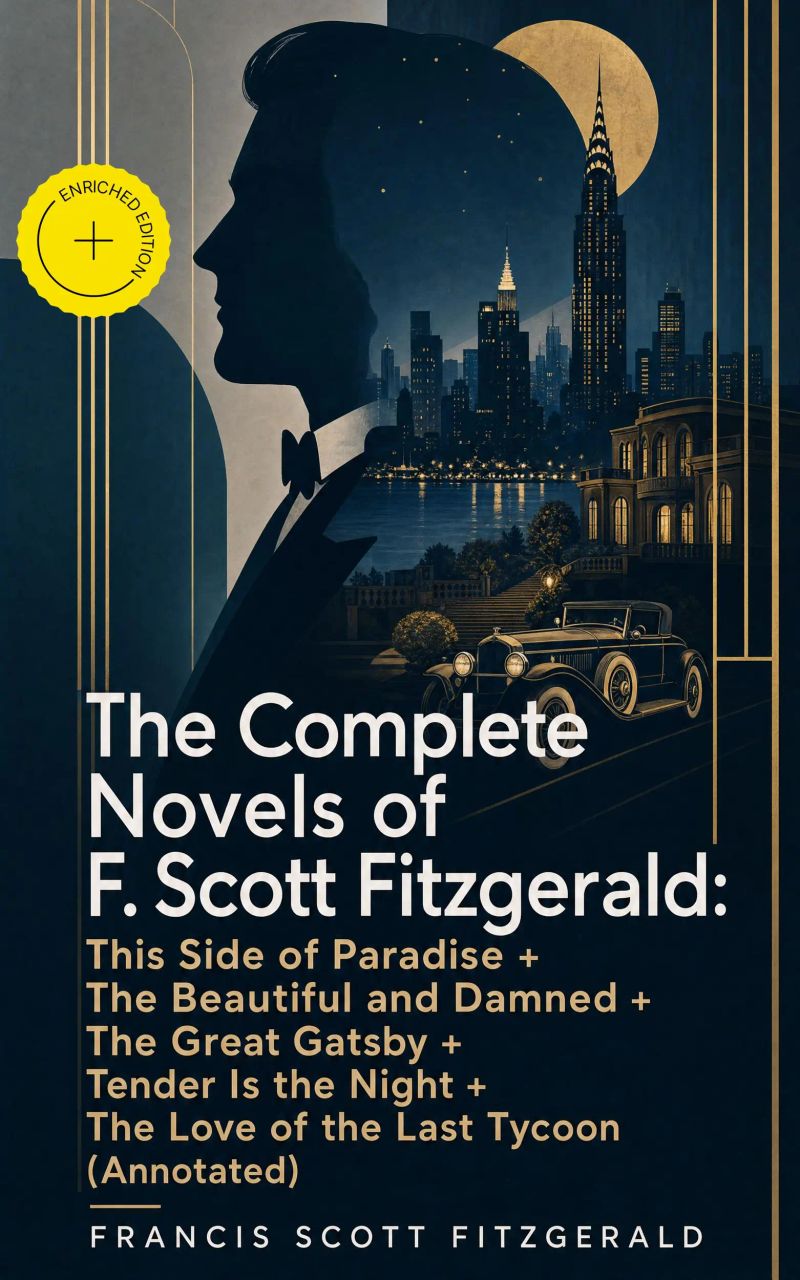 The Complete Novels of F. Scott Fitzgerald: This Side of Paradise + The Beautiful and Damned + The Great Gatsby + Tender Is the Night + The Love of the Last Tycoon (Annotated)