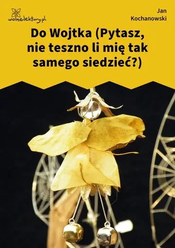 Do Wojtka (Pytasz, nie teszno li mię tak samego siedzieć?)