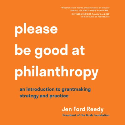 Please Be Good at Philanthropy