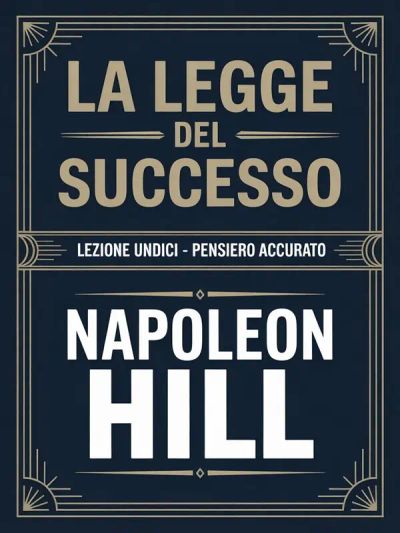 LA LEGGE DEL SUCCESSO Lezione undici - PENSIERO ACCURATO (tradotto)