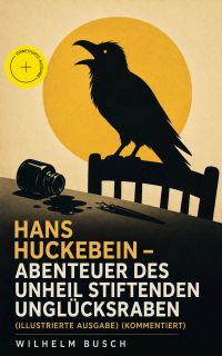 Hans Huckebein - Abenteuer des Unheil stiftenden Unglücksraben (Illustrierte Ausgabe) (Kommentiert)