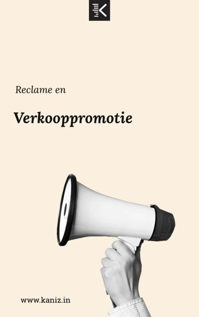 Reclame en verkooppromotie