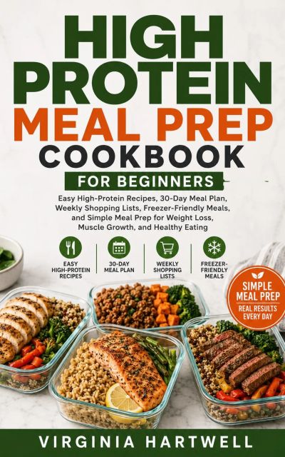 High Protein Meal Prep Cookbook for Beginners