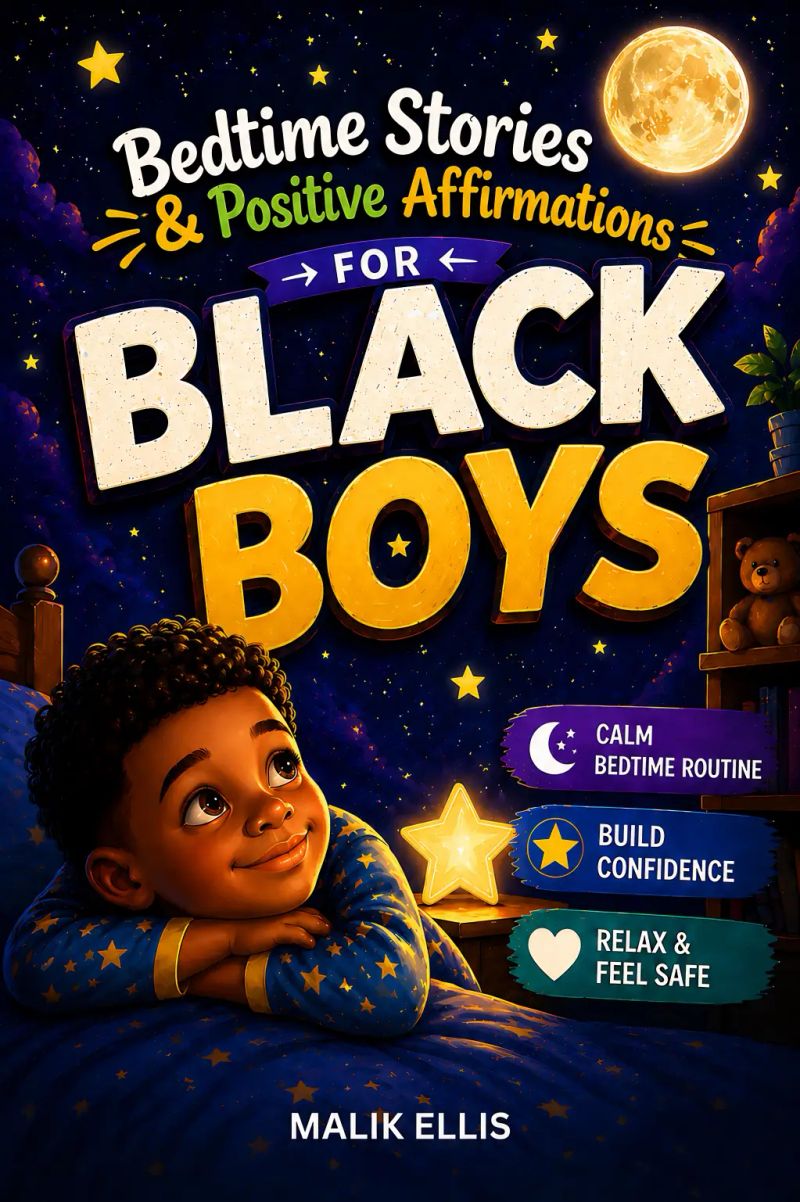 Bedtime Stories and Positive Affirmations for Black Boys