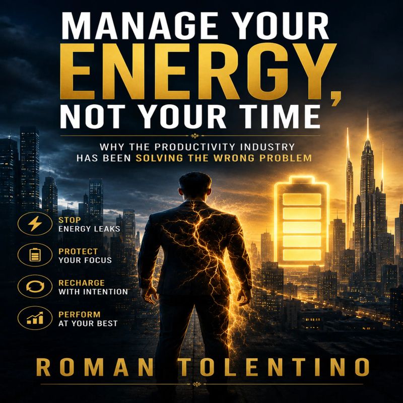 Manage Your Energy, Not Your Time