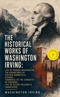 The Historical Works of Washington Irving: Life of George Washington, The Adventures of Captain Bonneville, Astoria, Chronicle of the Conquest of Granada, Life of Oliver Goldsmith (Annotated)