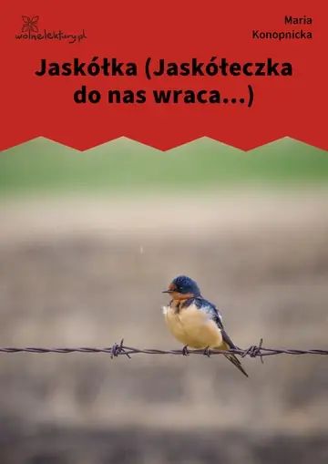Jaskółka (Jaskółeczka do nas wraca...)