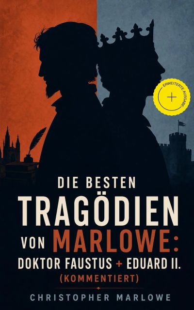 Die besten Tragödien von Marlowe: Doktor Faustus + Eduard II. (Kommentiert)