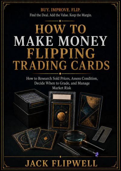 How to Make Money Flipping Trading Cards - How to Research Sold Prices, Assess Condition, Decide When to Grade, and Manage Market Risk