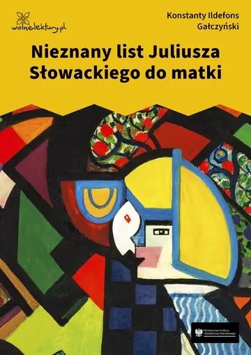 Nieznany list Juliusza Słowackiego do matki