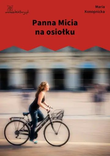 Panna Micia na osiołku