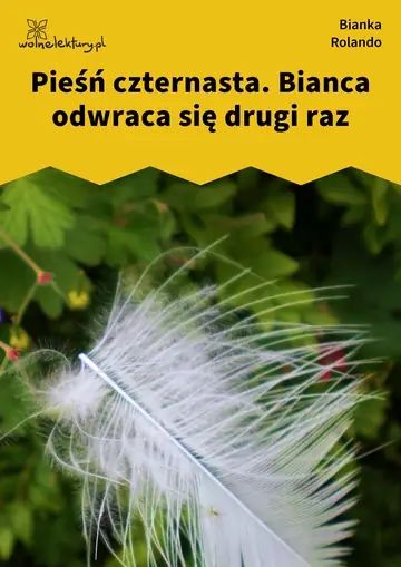 Pieśń czternasta. Bianca odwraca się drugi raz