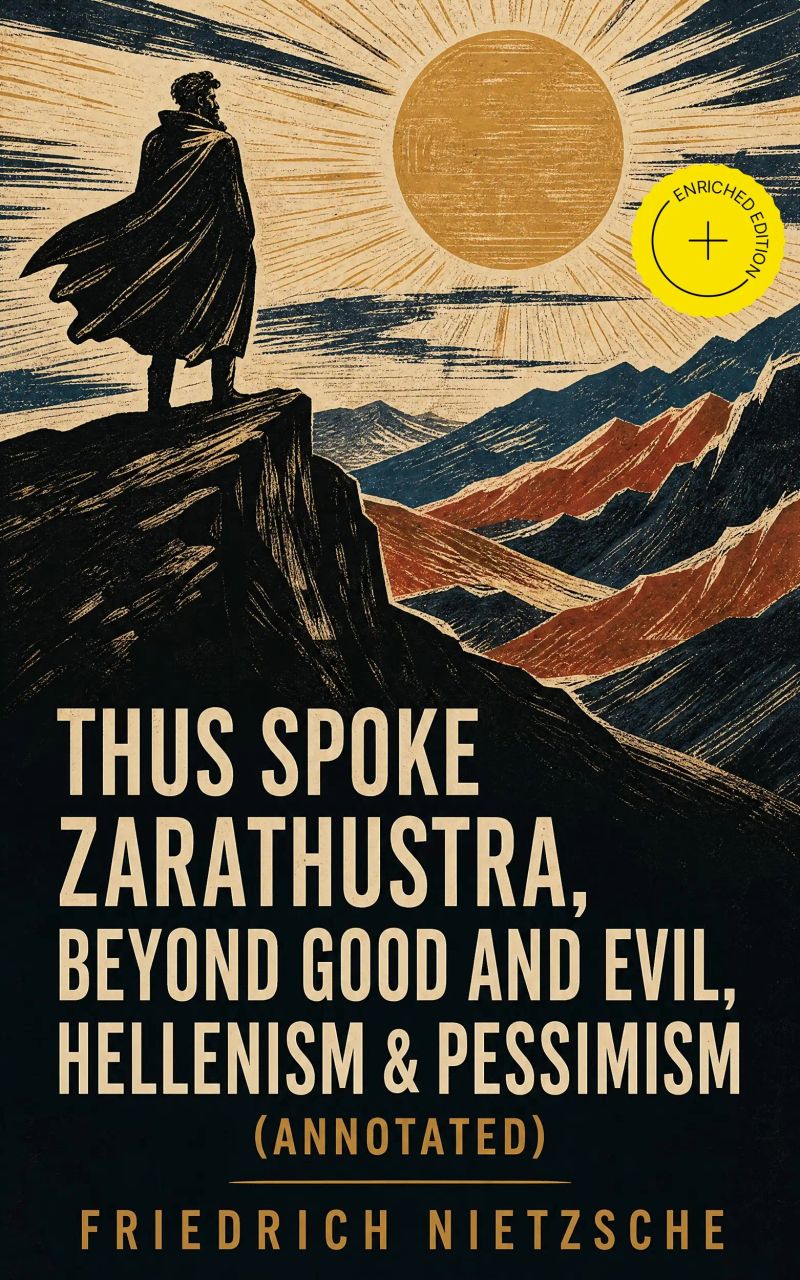 Thus Spoke Zarathustra, Beyond Good and Evil, Hellenism & Pessimism (Annotated)