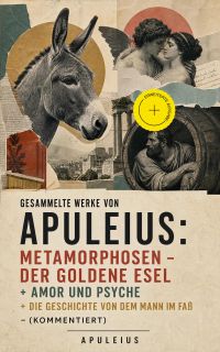 Gesammelte Werke von Apuleius: Metamorphosen - Der goldene Esel + Amor und Psyche + Die Geschichte von dem Mann im Faß - (Kommentiert)