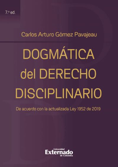 Dogmática del Derecho Disciplinario 7ta edición