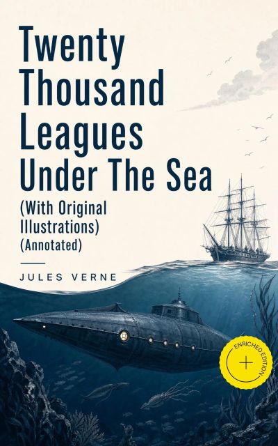Twenty Thousand Leagues Under The Sea (With Original Illustrations) (Annotated)