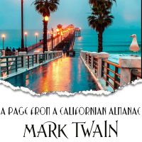 A Page from a Californian Almanac