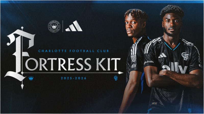 Wilfried Zaha's Charlotte FC unveil new "fortress" away kit for 2025 MLS season