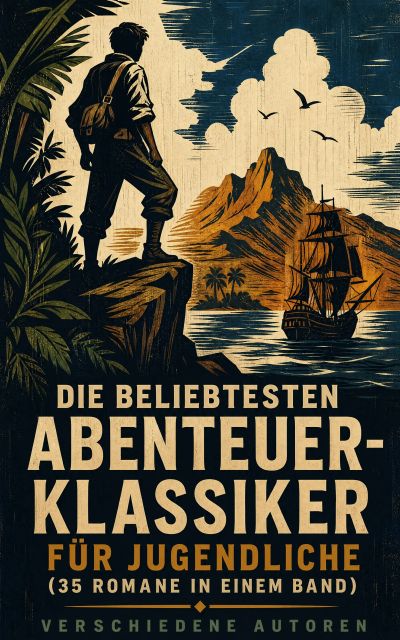Die beliebtesten Abenteuer-Klassiker für Jugendliche (35 Romane in einem Band)
