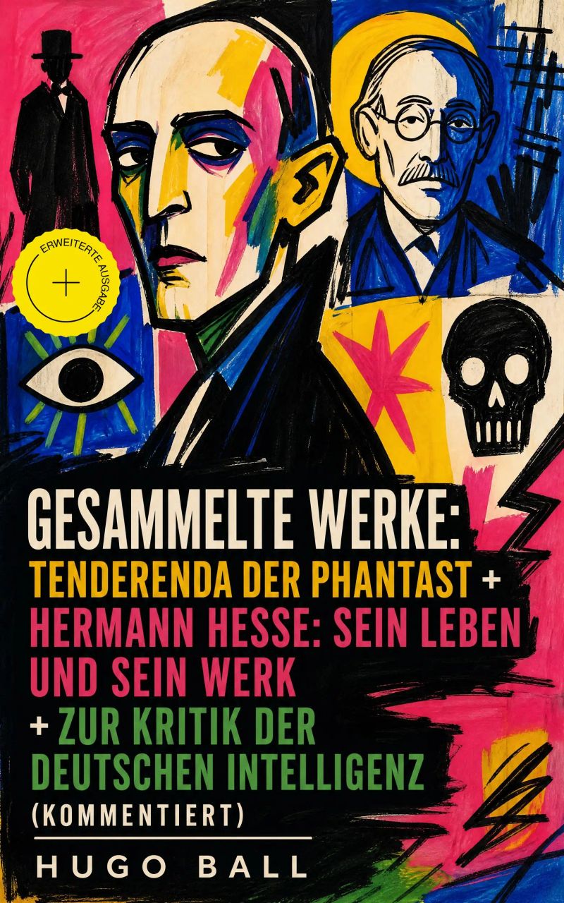 Gesammelte Werke: Tenderenda der Phantast + Hermann Hesse: Sein Leben und sein Werk + Zur Kritik der deutschen Intelligenz (Kommentiert)