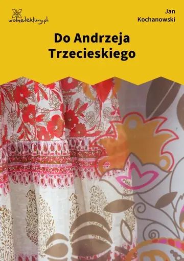 Do Andrzeja Trzecieskiego