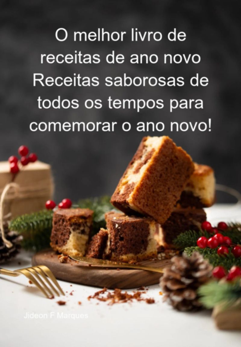 O Melhor Livro De Receitas De Ano Novo Receitas Saborosas De Todos Os Tempos Para Comemorar O Ano Novo!