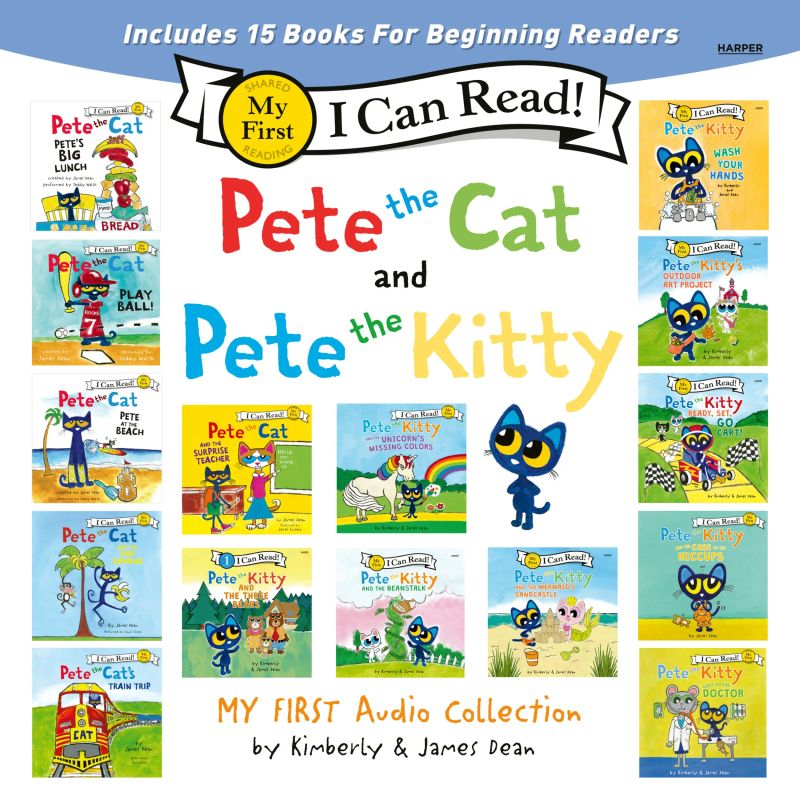 Pete the Cat and Pete the Kitty My First I Can Read Audio Collection