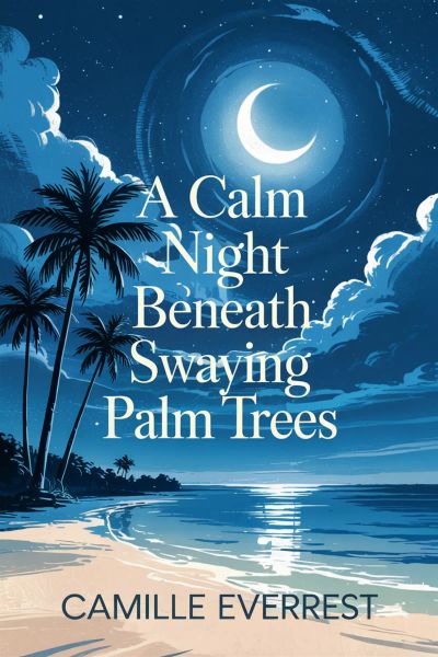 A Calm Night Beneath Swaying Palm Trees