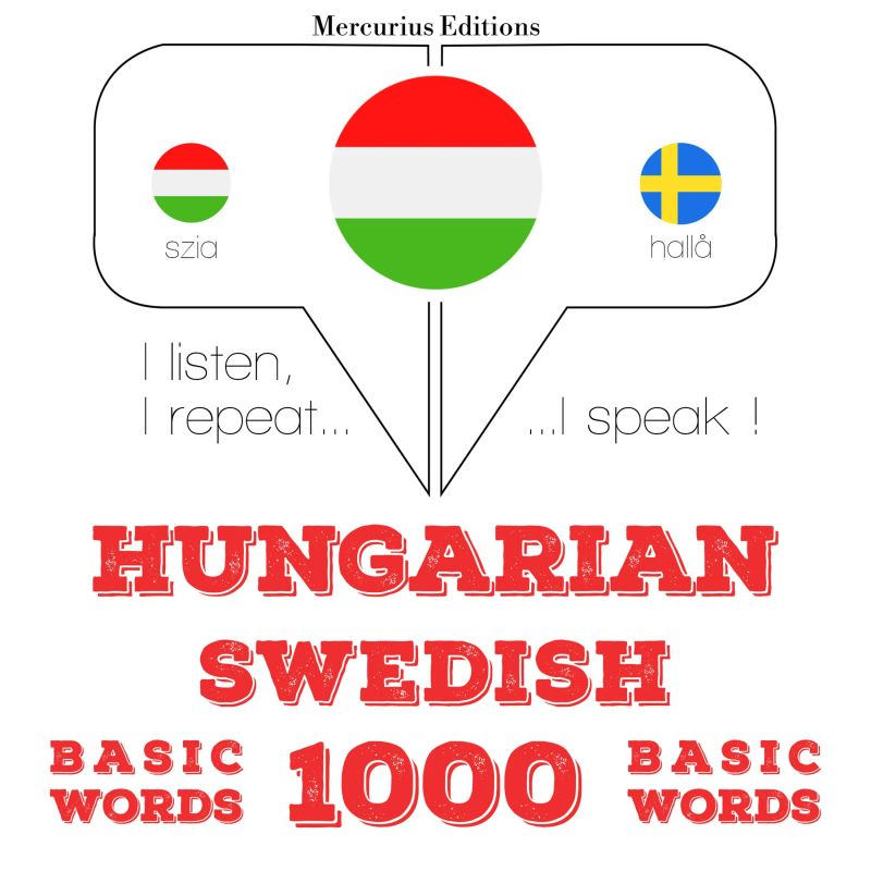 Magyar - svéd: 1000 alapszó