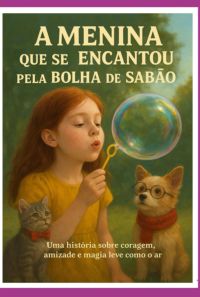 A Menina Que Se Encantou Pela Bolha De Sabão