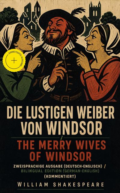 Die lustigen Weiber von Windsor / The Merry Wives Of Windsor - Zweisprachige Ausgabe (Deutsch-Englisch) / Bilingual edition (German-English) (Kommentiert)