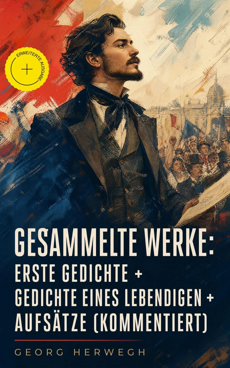 Gesammelte Werke: Erste Gedichte + Gedichte eines Lebendigen + Aufsätze (Kommentiert)