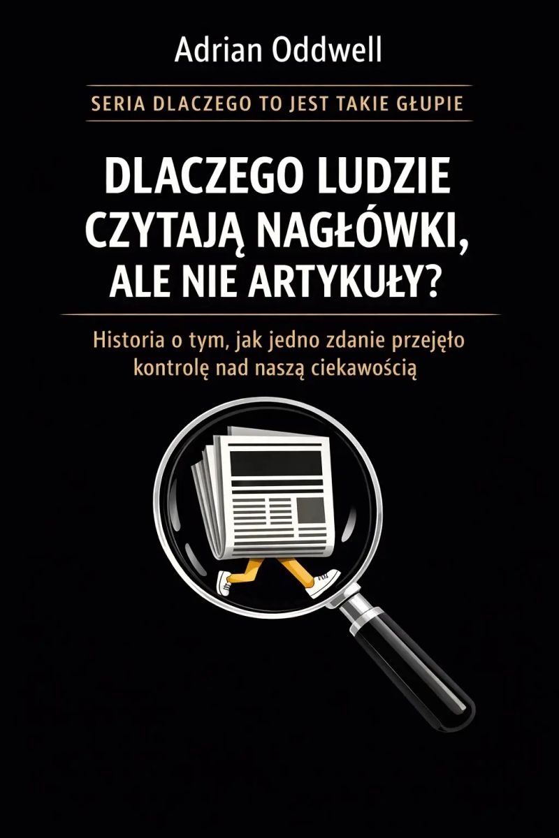 Dlaczego ludzie czytają nagłówki, ale nie artykuły - historia o tym, jak jedno zdanie przejęło kontrolę nad naszą ciekawością